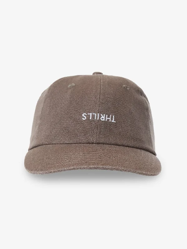 Colorful Straw HatsMinimal Thrills 6 Panel Cap - Tarmac