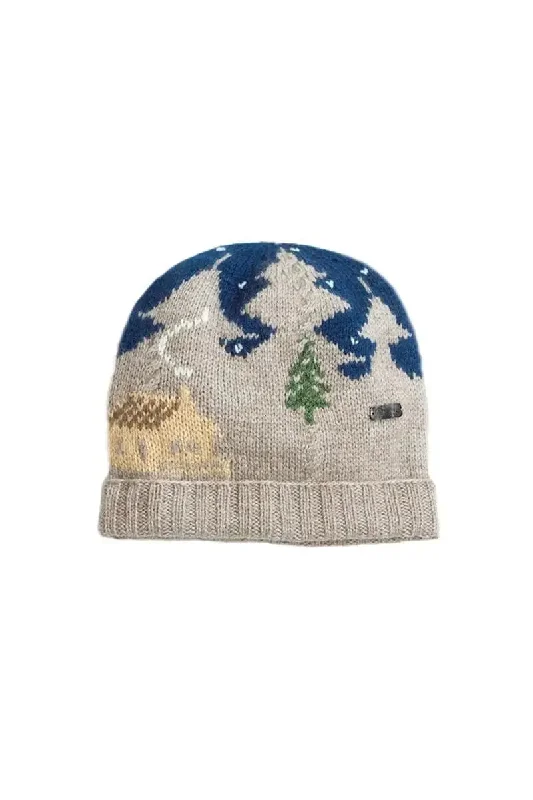 Girls' Straw HatsCabin Qiviuk, Merino and Silk Hat