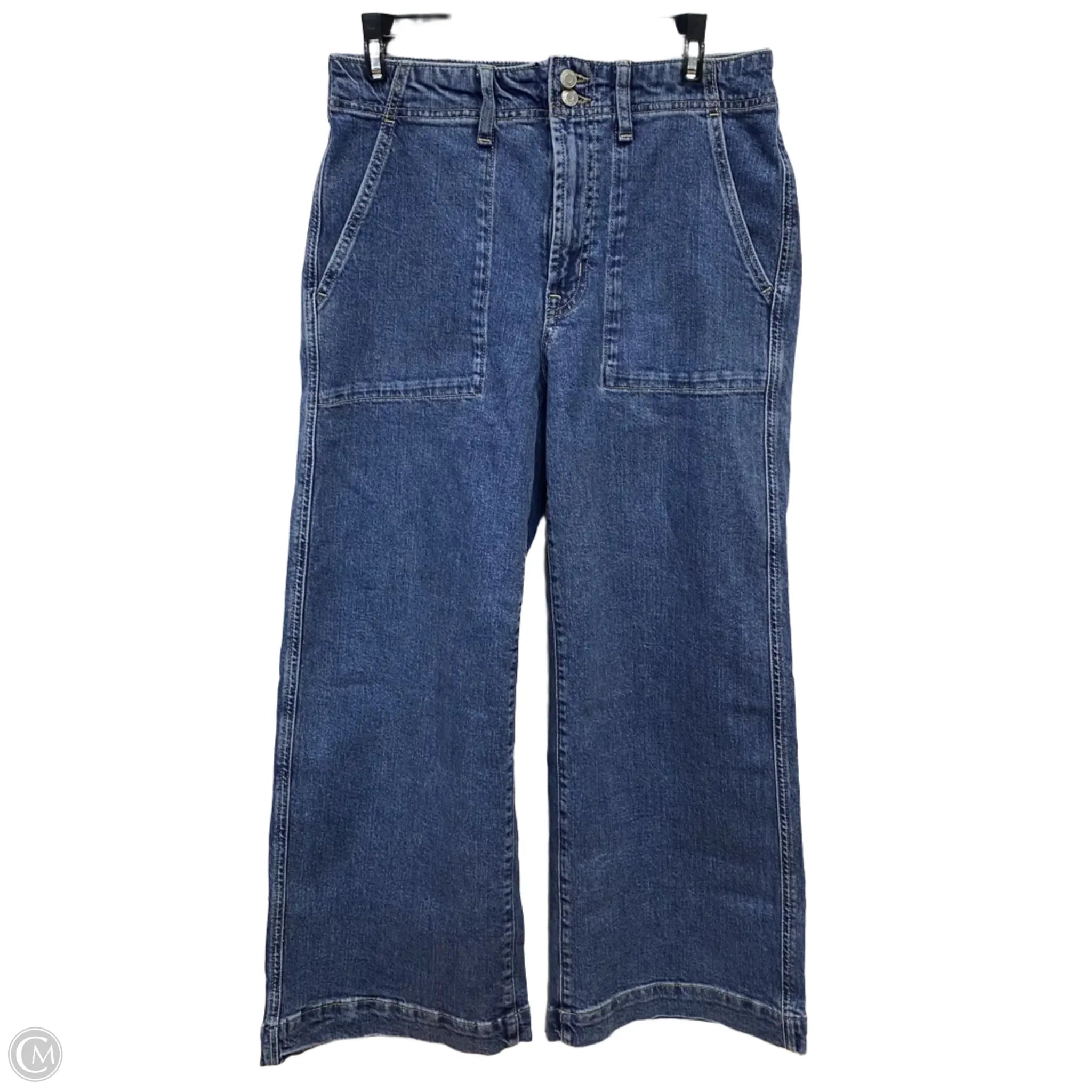 Yoked Back Men's JeansJeans Wide Leg By Gap In Blue Denim, Size: 6