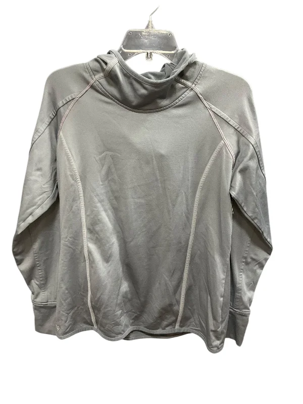 Men's Hoodies for Ice FishingAthletic Sweatshirt Hoodie By Athleta In Grey, Size: L
