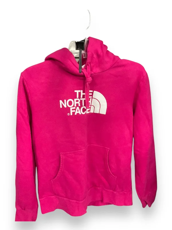 Men's Hoodies with Vintage StyleSweatshirt Hoodie By The North Face In Pink, Size: L Men's Hoodies with Vintage StyleSweatshirt Hoodie By The North Face In Pink, Size: L