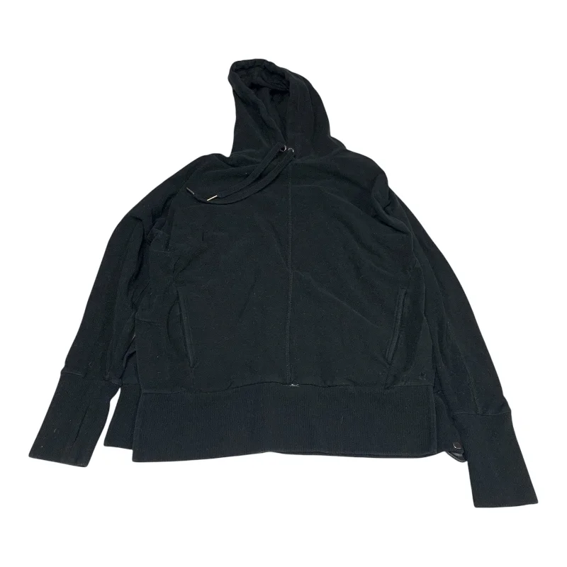 Men's Hoodies with DrawstringsAthletic Sweatshirt Hoodie By Sweaty Betty In Black, Size: S Men's Hoodies with DrawstringsAthletic Sweatshirt Hoodie By Sweaty Betty In Black, Size: S