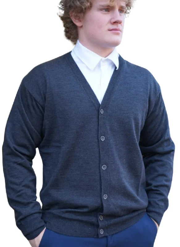 Men's Sweaters with Raglan SleevesSerica Button Cardigan - SSW-100CD - Assorted Colours Men's Sweaters with Raglan SleevesSerica Button Cardigan - SSW-100CD - Assorted Colours