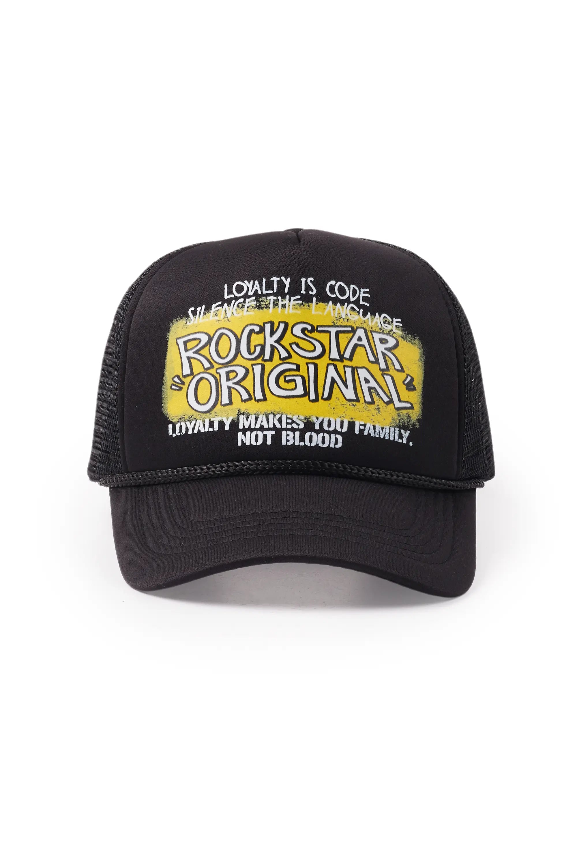 Classic Bowler HatsBeno Black Graphic Trucker Hat