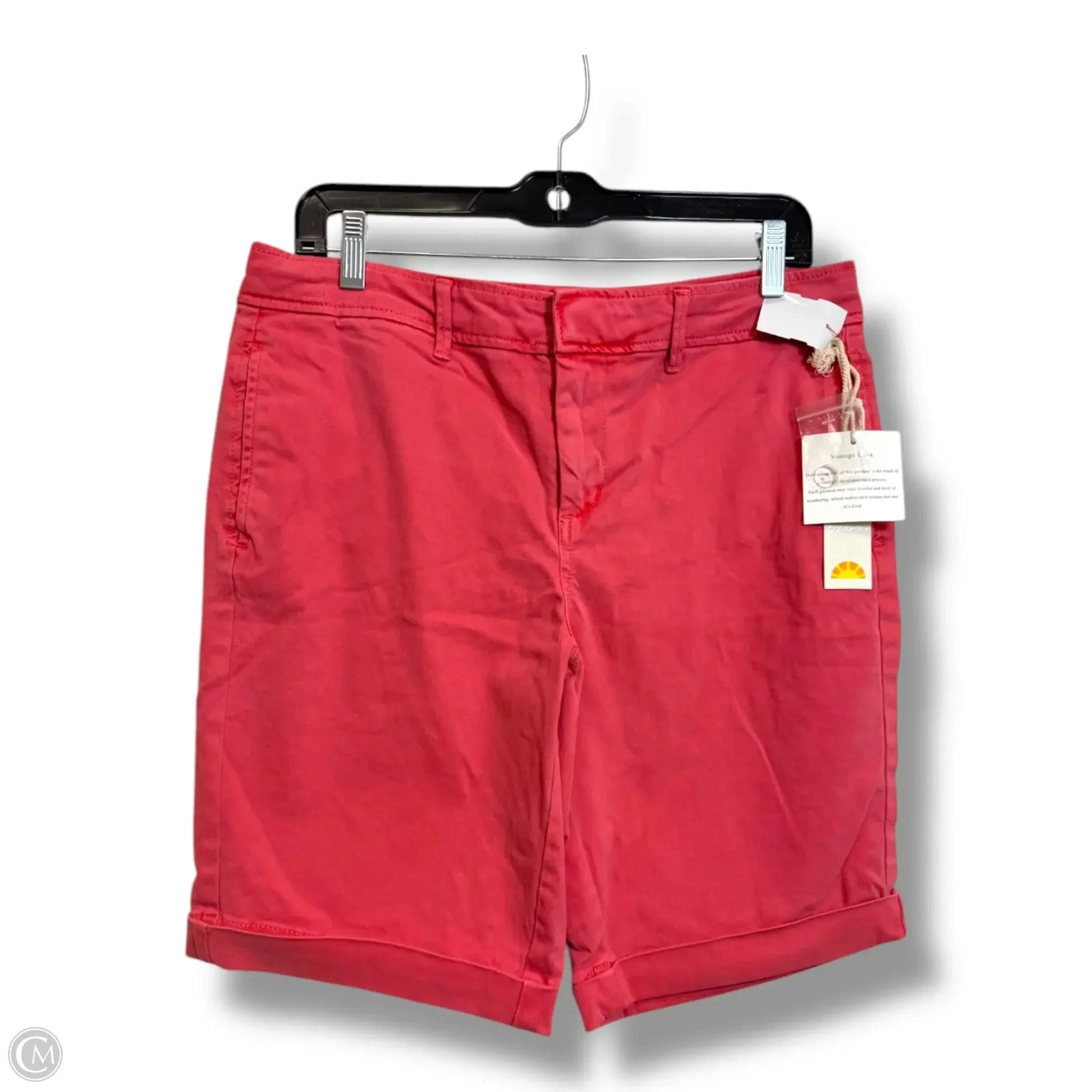 Lightweight Men's Breathable ShortsShorts By Cc In Coral, Size: 6