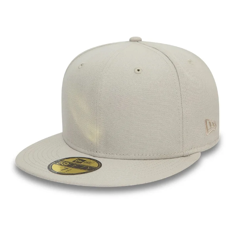 Colorful Straw HatsNew Era Essential Light Beige 59FIFTY Fitted Cap