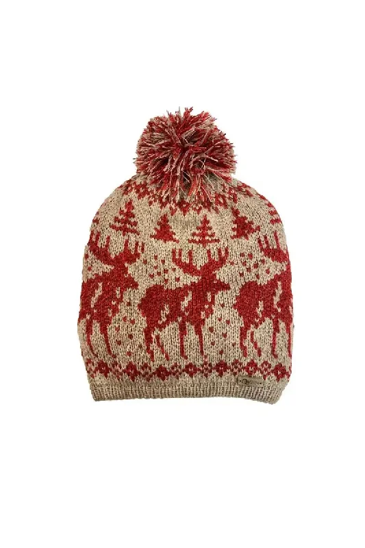 Black Cowboy HatsKevin Red Moose Hat, Llama