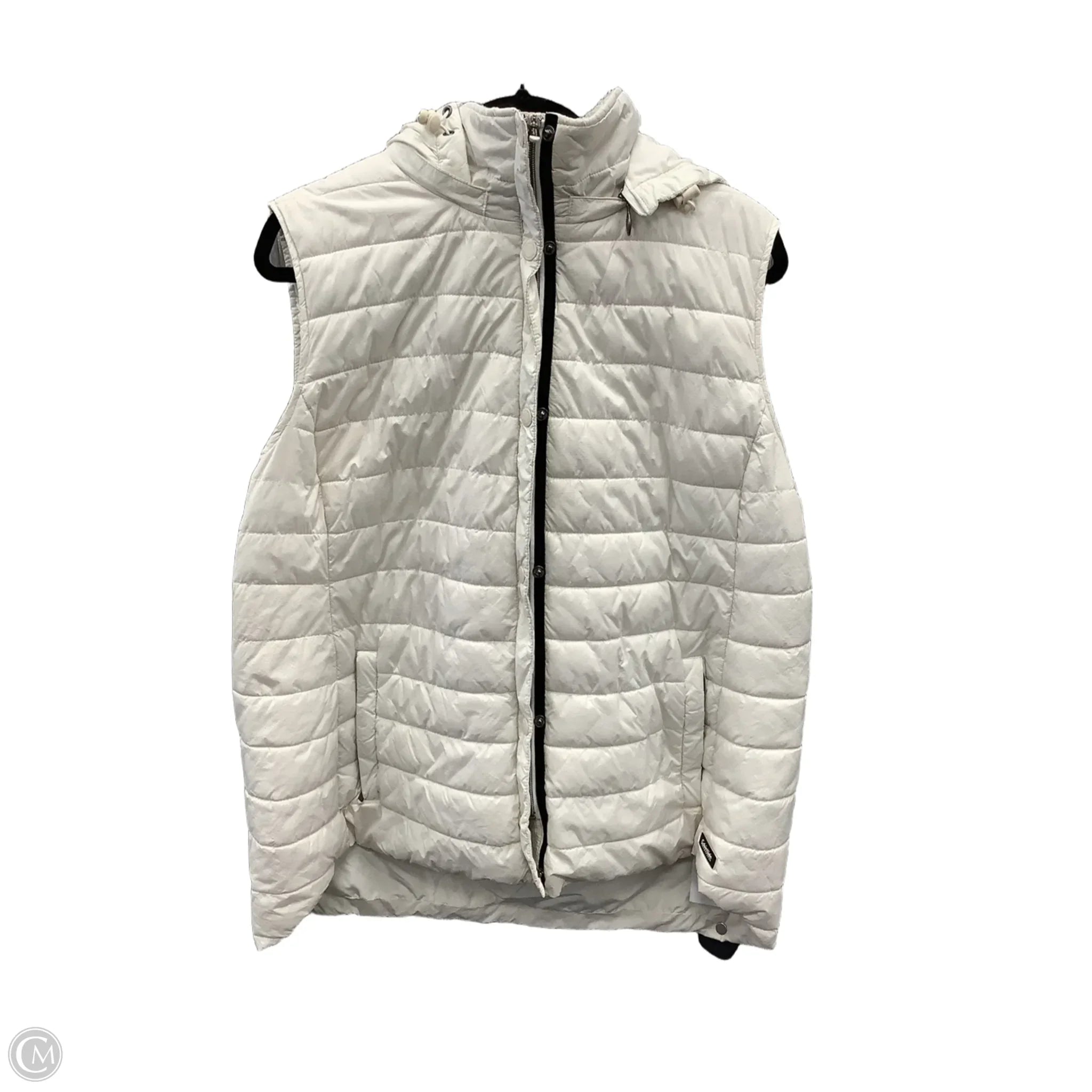 Men's Coats for HikingVest Other By Calvin Klein In Cream, Size: 1x