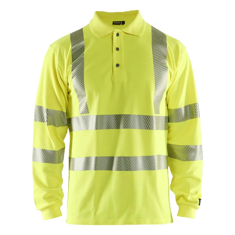 Men's Shirts with Graphic SleevesBlaklader 3439 Long-Sleeved Multinorm Flame Resistant Hi Vis Polo Shirt (34391741) Men's Shirts with Graphic SleevesBlaklader 3439 Long-Sleeved Multinorm Flame Resistant Hi Vis Polo Shirt (34391741)