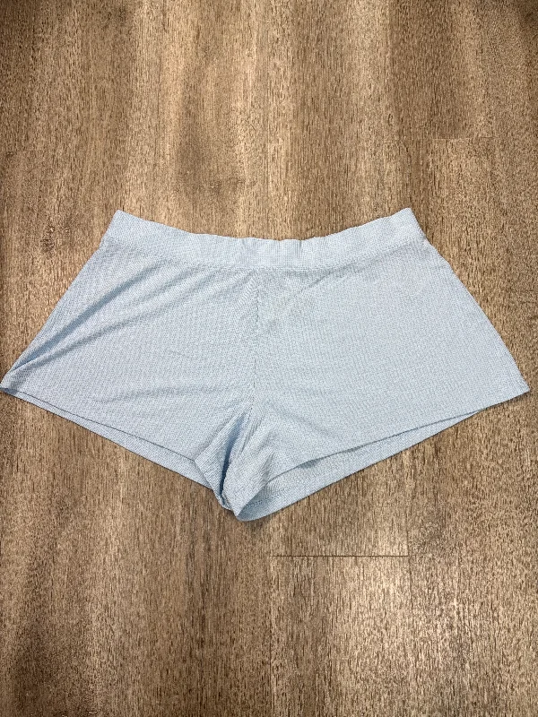 Cool and Crisp Men's Linen ShortsShorts By Athleta In Blue, Size: 1x
