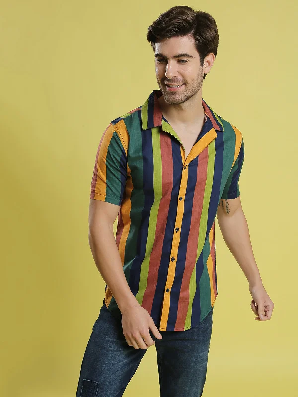 Men's Patterned Button-Down Shirts for Added InterestCampus Sutra Men Stylish Casual Shirt Men's Patterned Button-Down Shirts for Added InterestCampus Sutra Men Stylish Casual Shirt