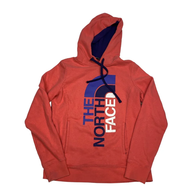 Men's Hoodies for Winter SportsAthletic Sweatshirt Hoodie By The North Face In Pink, Size: S Men's Hoodies for Winter SportsAthletic Sweatshirt Hoodie By The North Face In Pink, Size: S