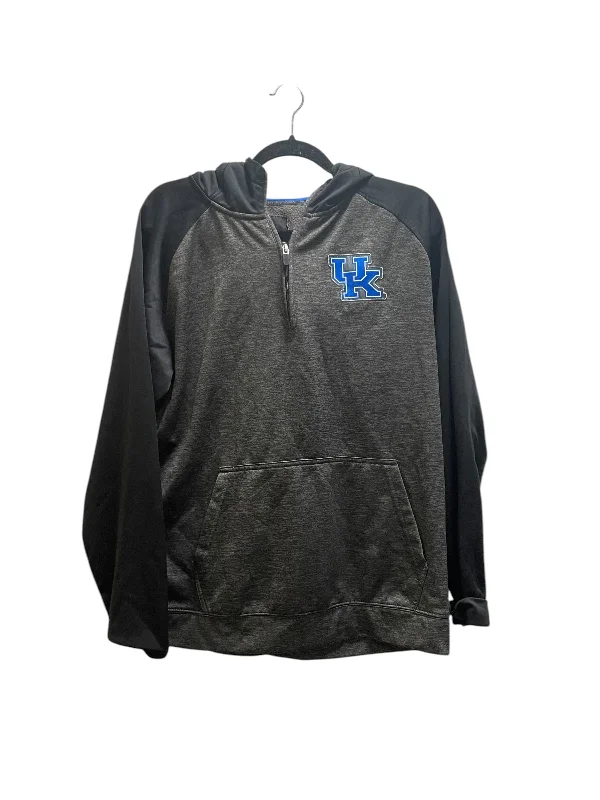 Men's Hoodies with Lined HoodsAthletic Sweatshirt Hoodie By Clothes Mentor In Grey, Size: M Men's Hoodies with Lined HoodsAthletic Sweatshirt Hoodie By Clothes Mentor In Grey, Size: M