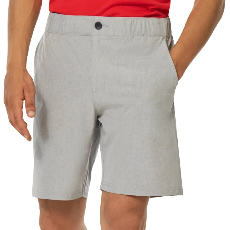 Work-Appropriate Men's Cargo ShortsMen's Adventure Chino Shorts In New Granite Heather