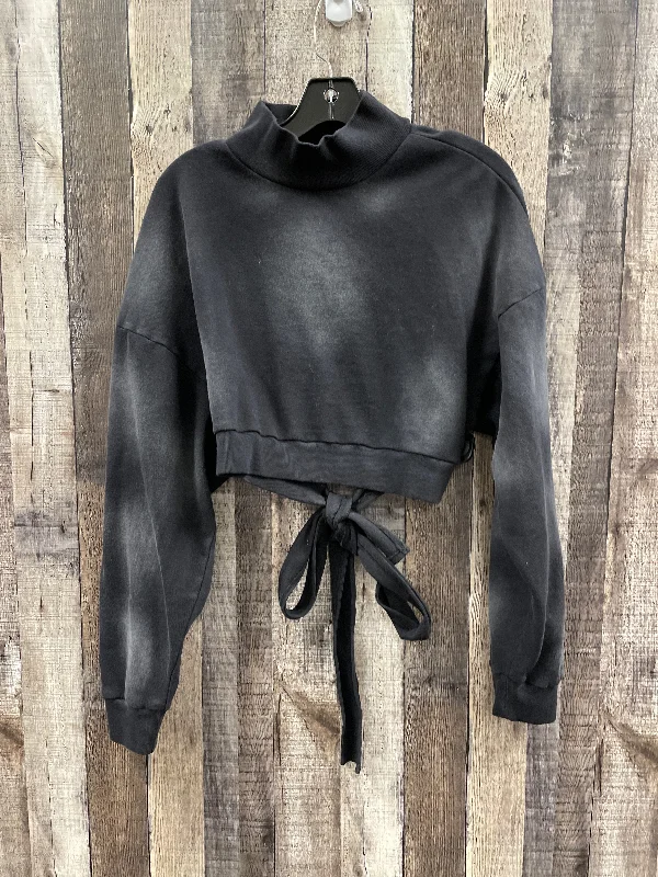 Unique Men's Custom HoodiesSweatshirt Collar By Fashion Nova In Black, Size: L