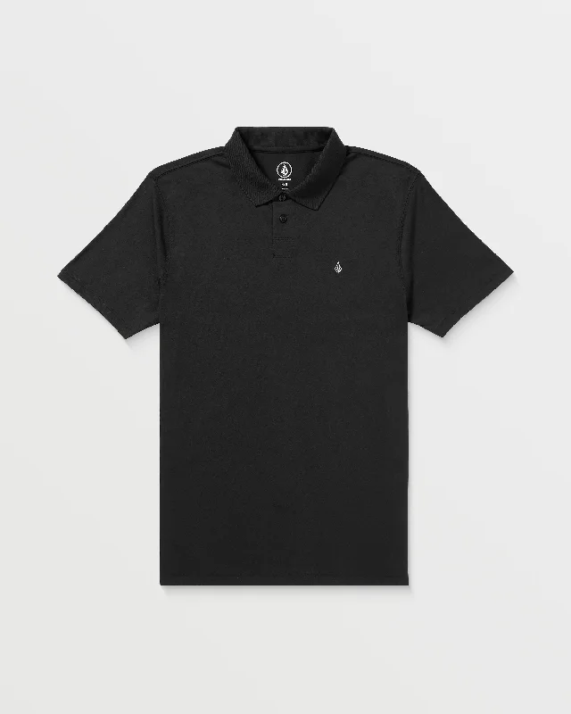 Men's Shirts with Button-Down CollarsMiddler Polo Shirt - Black