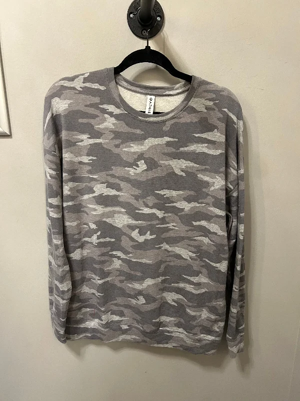 Essential Men's Sports HoodiesAthletic Sweatshirt Crewneck By Athleta In Grey, Size: M Essential Men's Sports HoodiesAthletic Sweatshirt Crewneck By Athleta In Grey, Size: M