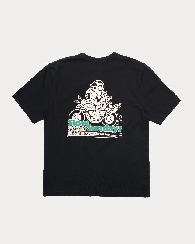 Men's Shirts for Beach OutingsSlow Sundays Nitro T-Shirt - Washed Black