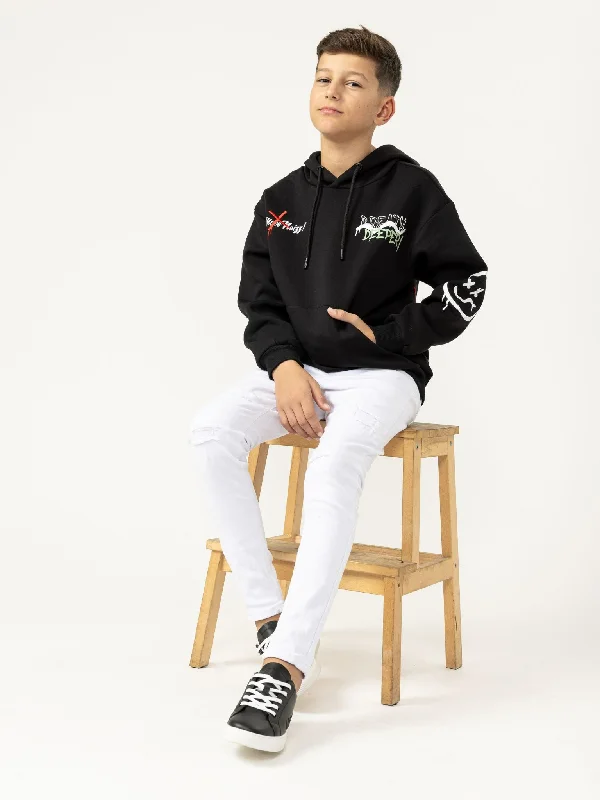 Men's Sweaters with Checkerboard PatternsGRAPHIC FASHION HOODIE