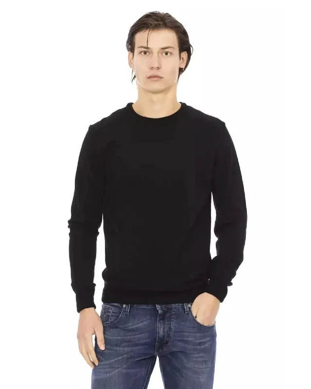Men's Sweaters with Argyle PatternsBaldinini Monogram Turtleneck Sweater M Men