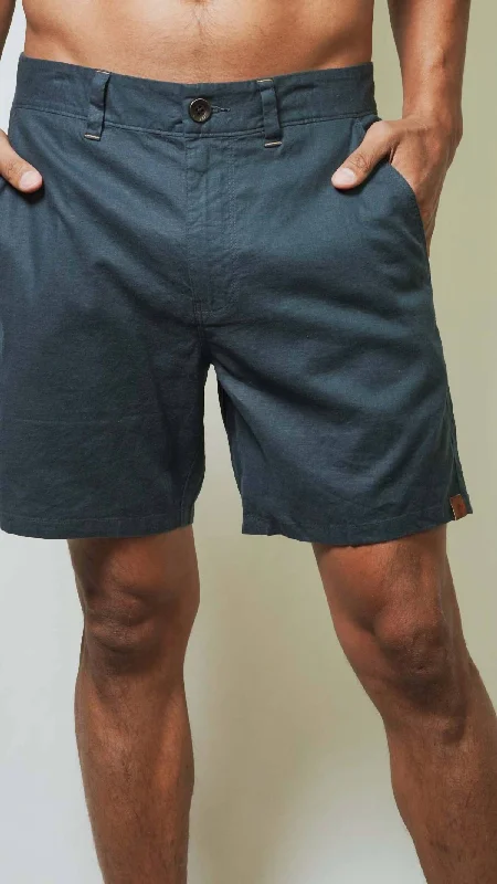 Zip-Up Men's Secure and Multi-Pocket ShortsBondi Chino Shorts In Maui Blue