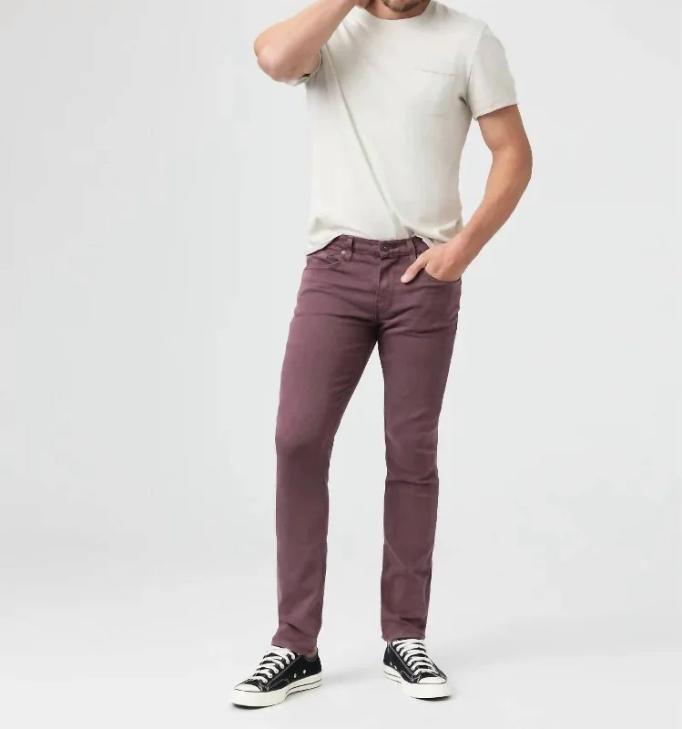 Hipster Skinny Men's JeansLennox Jeans In Vintage Rich Malbec