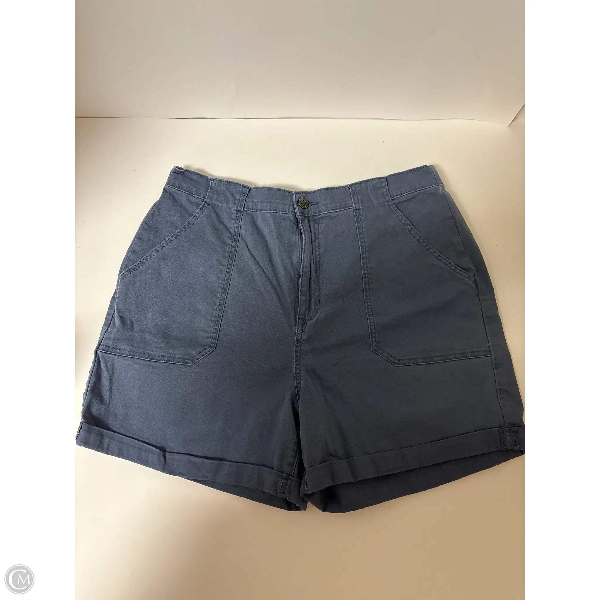 Comfort-Oriented Men's Lounge ShortsShorts By Gloria Vanderbilt In Blue, Size: L