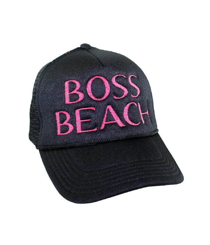 Customized Trucker Hats"Boss Beach" Foam Trucker Hat