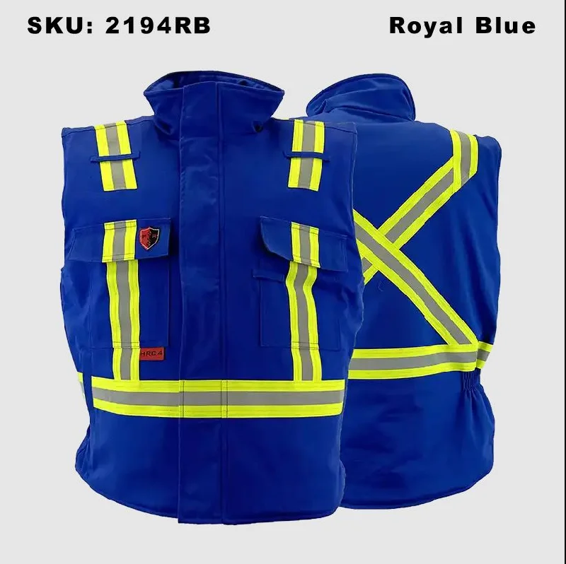 Men's Coats for SpringRoyal Blue Guardian® FR/AR Bomber Vests 2194RB