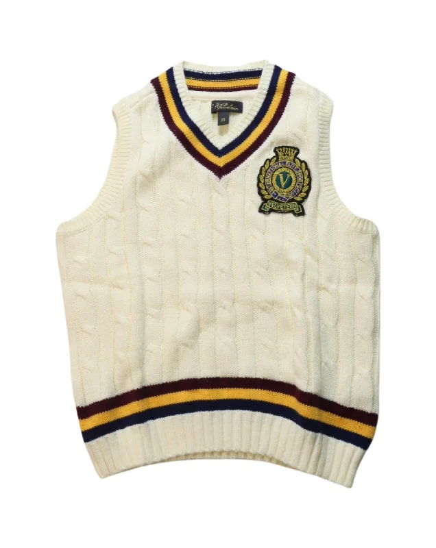 Men's Sweaters with Mock-Neck DesignsVelveteen Sweater Vest 6T