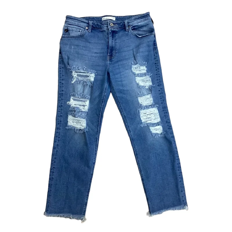 Trendy Men's JeansBlue Jeans Designer Kancan, Size 6