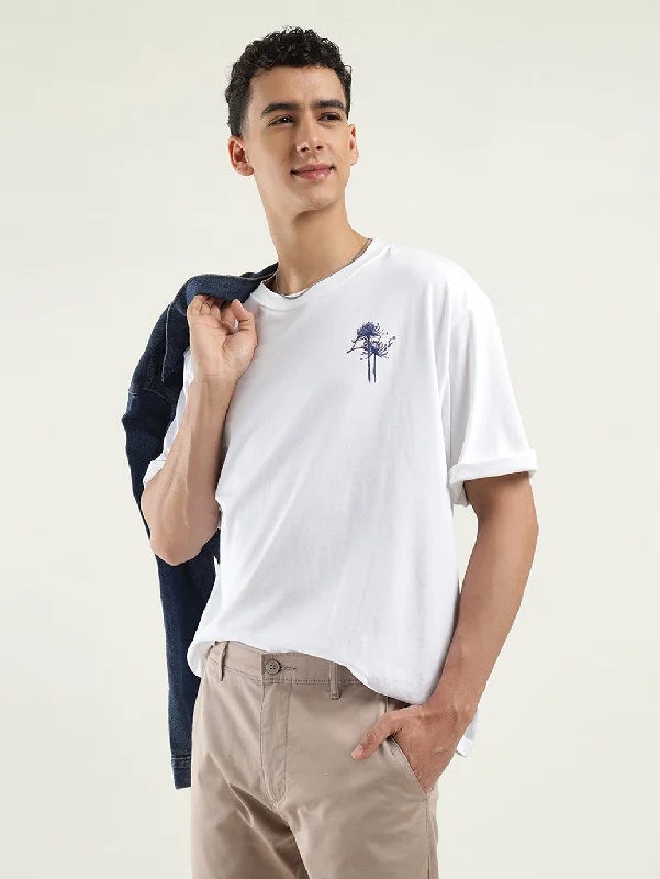 Breathable Men's Mesh TopsMen's Solid Loose Fit T-Shirt