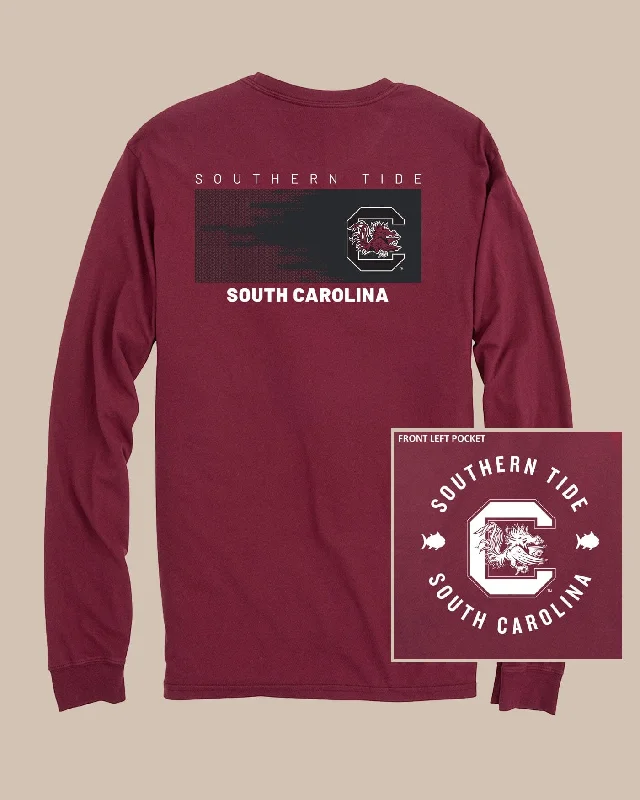 Men's Shirts with Appliqué DetailsSouth Carolina Gamecocks Gameday Hexagon Gradient T-Shirt