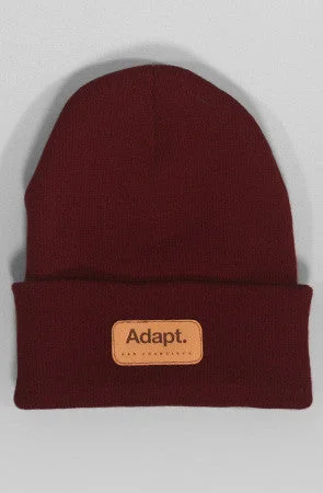 Boys' Baseball CapsCTA (Burgundy Cuff Beanie)