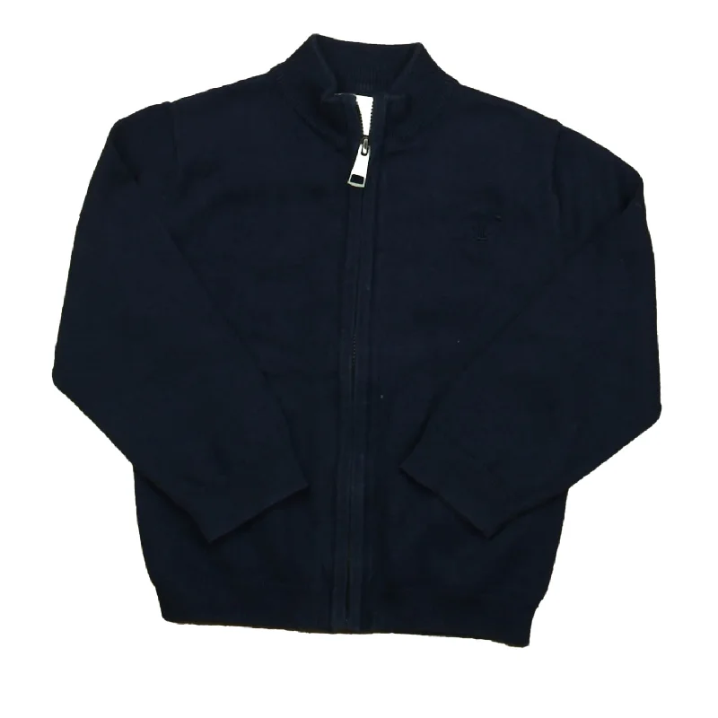 Men's Sweaters with PocketsBurberry Boys Navy Cardigan