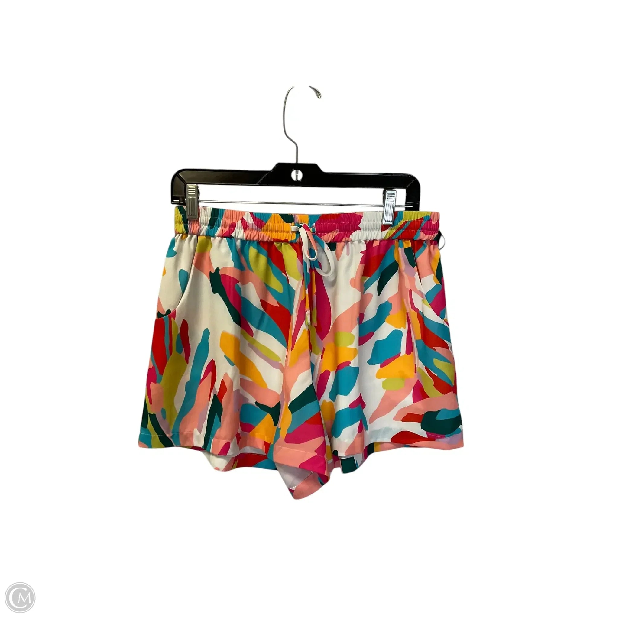 Men's Summer-Ready Linen and Cotton ShortsShorts By Crosby In Multi-colored, Size: L Men's Summer-Ready Linen and Cotton ShortsShorts By Crosby In Multi-colored, Size: L