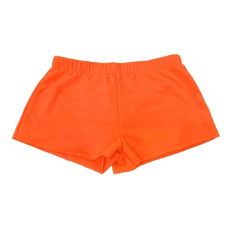 Men's Chino Shorts with a Tailored and Dressy FitGirls Fleece Shorts In Neon Orange
