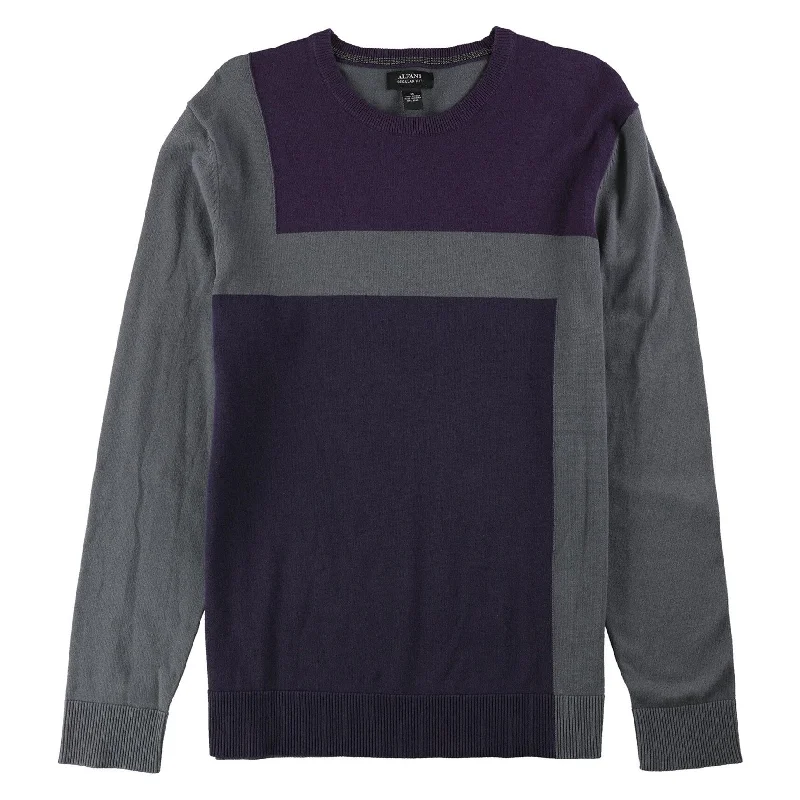 Men's Sweaters with Elastic CuffsAlfani Mens Knit Pullover Sweater
