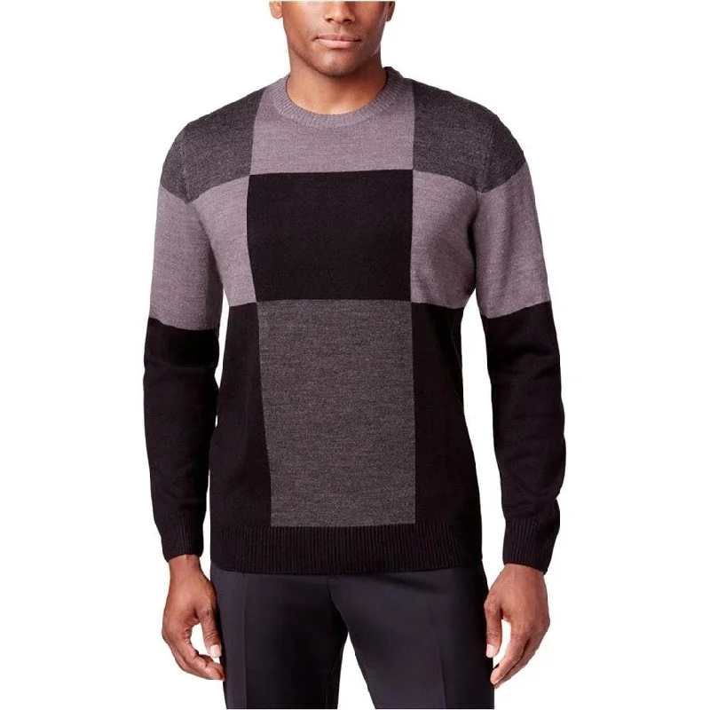 Men's Sweaters with ButtonsTricots St Raphael Mens Patchwork Colorblock Pullover Sweater