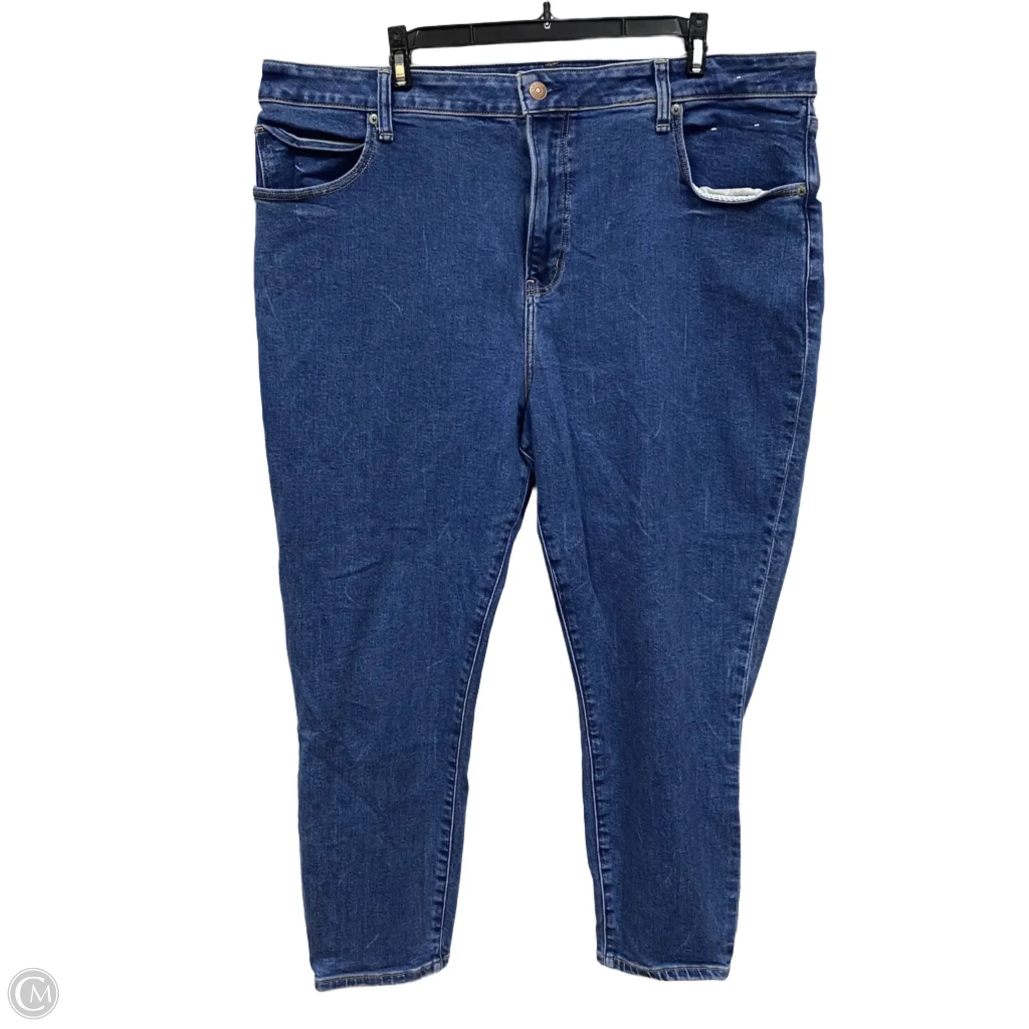 Authentic Raw Denim Men's JeansJeans Skinny By Abercrombie And Fitch In Blue Denim, Size: 20