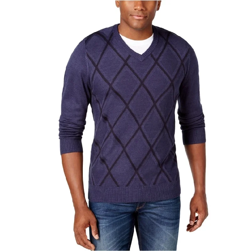 Men's Sweaters with Mock-Neck DesignsTricots St Raphael Mens Diamond V Pullover Sweater Men's Sweaters with Mock-Neck DesignsTricots St Raphael Mens Diamond V Pullover Sweater