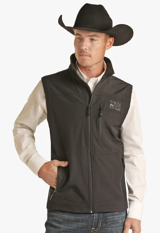 Men's Coats for TravelPowder River Mens Softshell Performance Vest