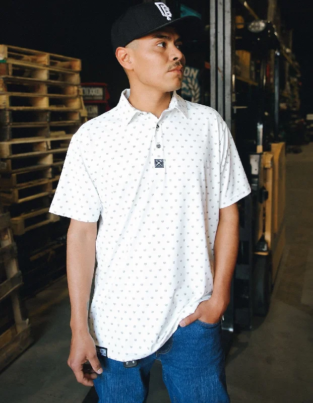 Men's Shirts with Belt LoopsBrochacho Party Polo - Black