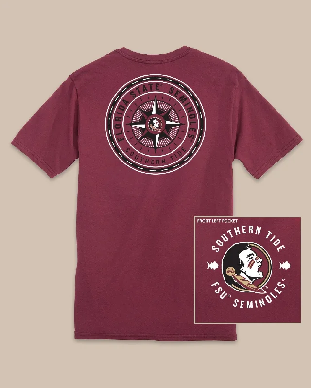 Men's Shirts for BoatingFSU Seminoles Gameday Collegiate Compass T-Shirt