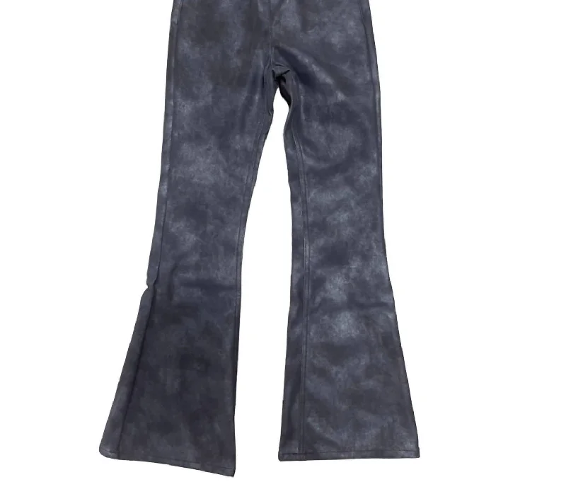 Durable Men's Cargo ShortsKids Wide Leg Jeggings In Coated Steel