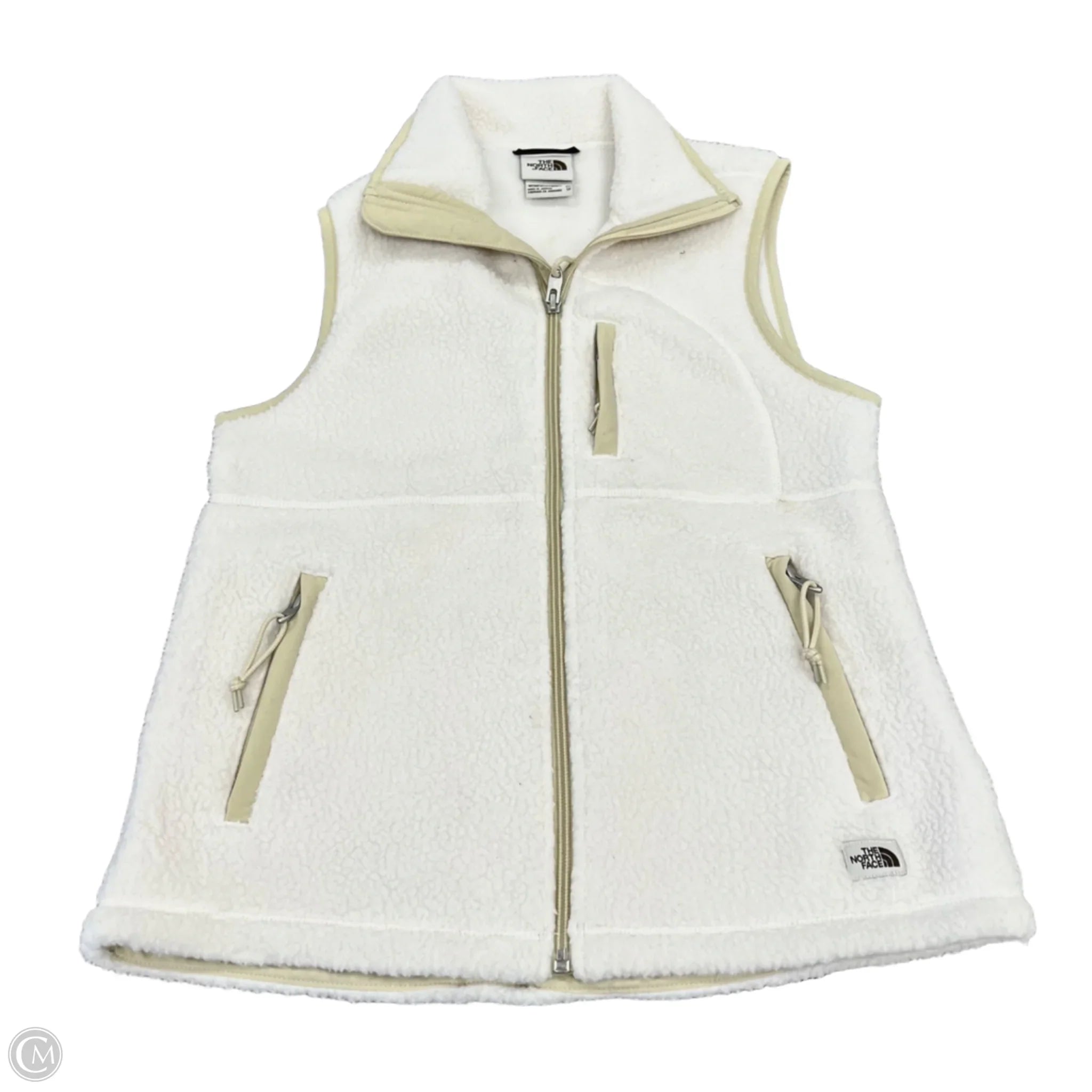 Men's Coats for Outdoor ActivitiesVest Faux Fur & Sherpa By The North Face In Cream, Size: Xs