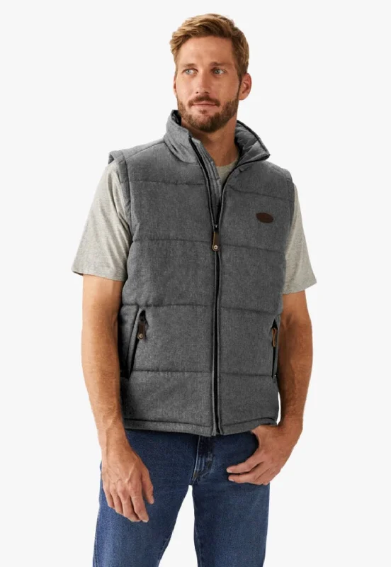 Men's Coats with Adjustable SleevesR.M. Williams Mens Patterson Creek Vest