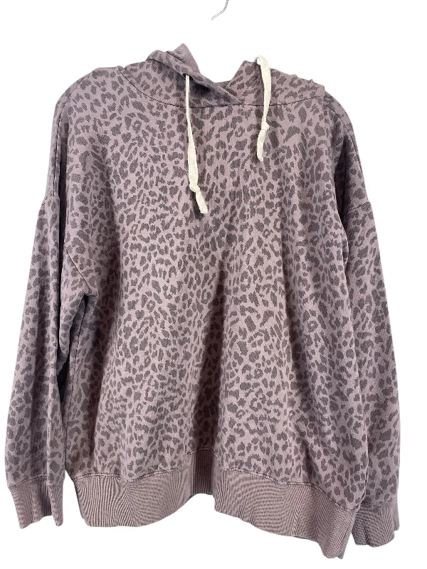 Men's Hoodies with Faux Fur TrimSweatshirt Hoodie By Buffalo David Bitton In Animal Print, Size: L Men's Hoodies with Faux Fur TrimSweatshirt Hoodie By Buffalo David Bitton In Animal Print, Size: L