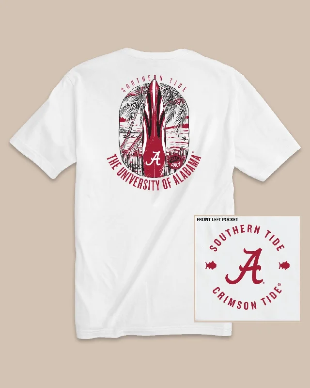 Men's Shirts with Striped PatternsAlabama Crimson Tide Gameday Locals Only T-Shirt