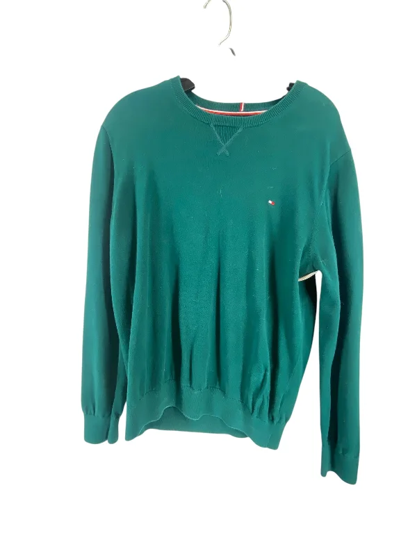 Men's Hoodies for SnowboardingSweatshirt Crewneck By Tommy Hilfiger In Green, Size: L